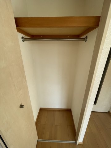 収納　たっぷりとした収納スペースです