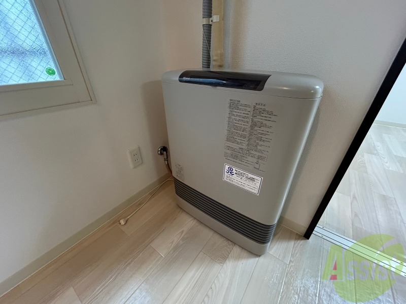 その他設備　ガス暖房がついており、寒い日も安心です！