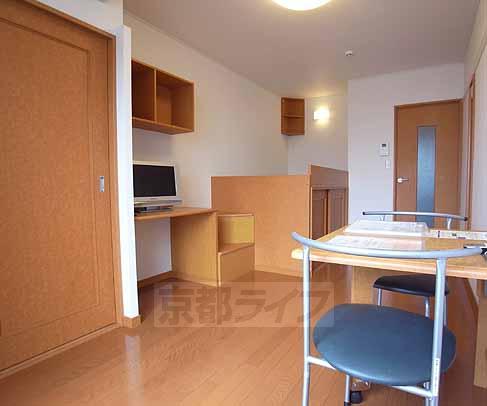 居室・リビング　家電＆家具付きの部屋です。