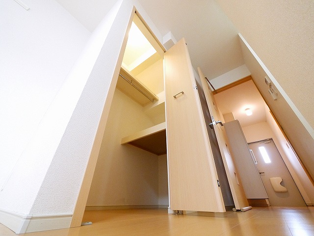 収納　収納があります