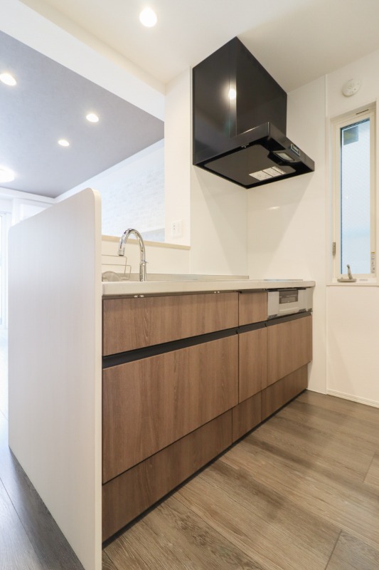 キッチン　図面と現状に相違がある場合には現状を優先