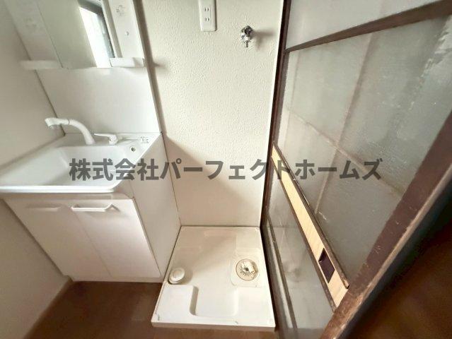 その他設備　洗濯機置場です