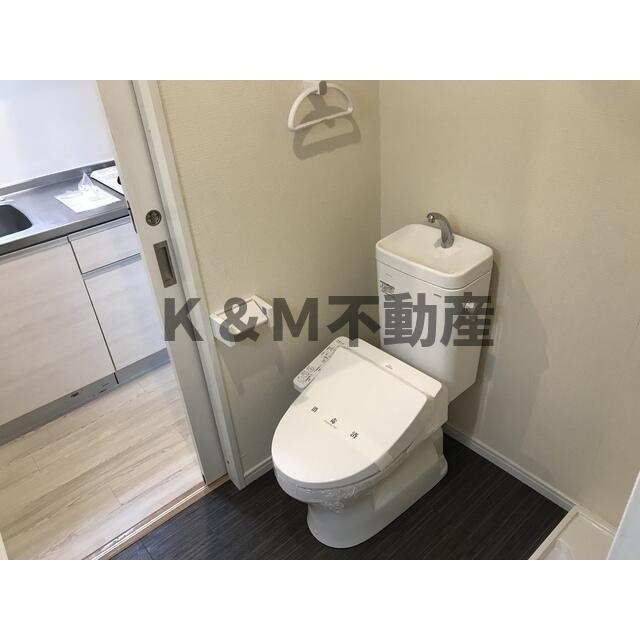 トイレ　ゆったりとした空間のトイレです