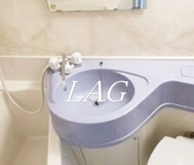 洗面設備　洗面台です。