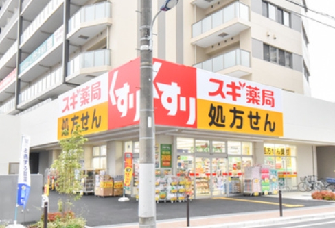 ドラックストア　スギ薬局赤羽南店（ドラッグストア）まで738m