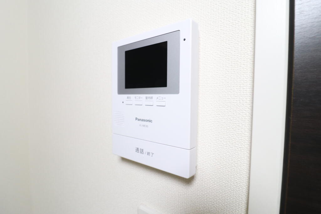 セキュリティ　モニター付きで安心