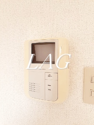 セキュリティ　モニター付きインターホンです。