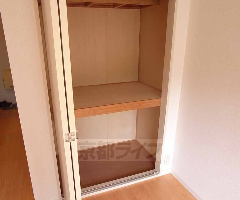 収納　奥行きある収納！