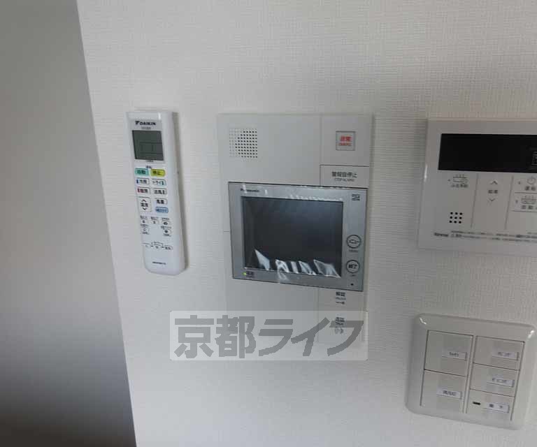 セキュリティ　来客確認も安心です！