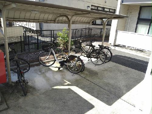 その他共有部分　駐輪場　原付＆自転車のみ駐輪可能