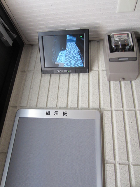 セキュリティ　★オートロック内の防犯モニター★