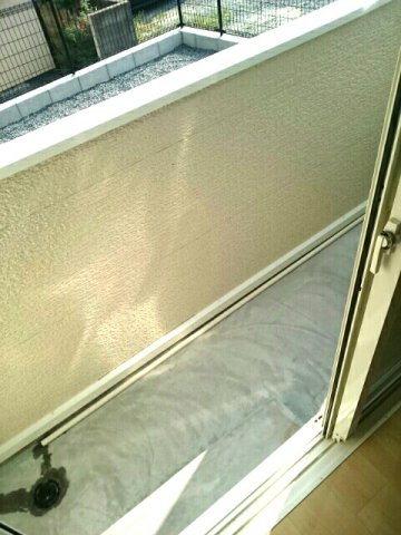 バルコニー　広々としたバルコニーです