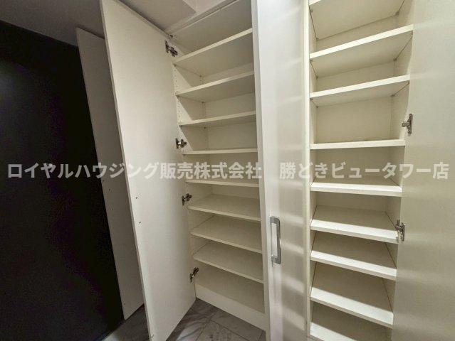 収納　シューズボックスです