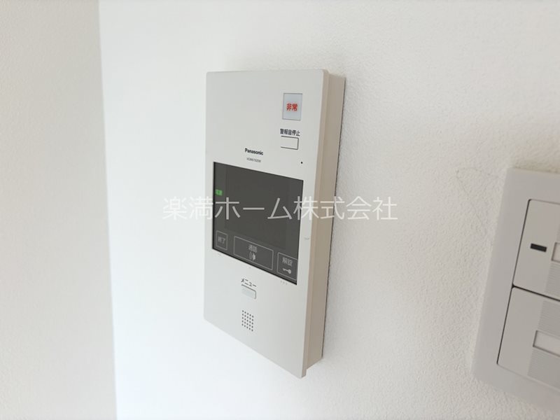 セキュリティ　モニターホンで安心♪