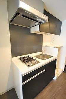 キッチン　★使いやすい二口コンロ、システムキッチン★