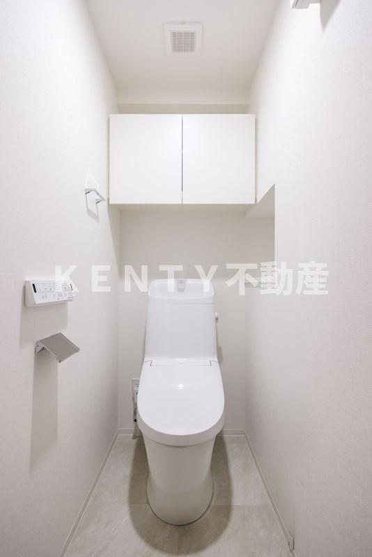 トイレ　ゆったりとした空間のトイレです