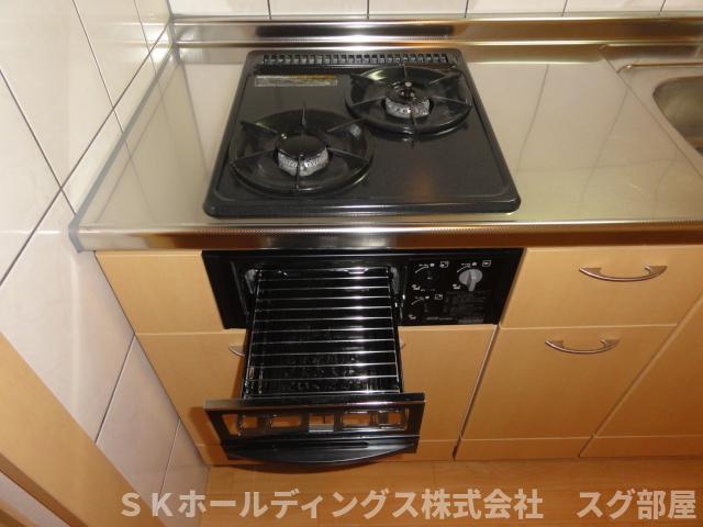 その他　魚焼きグリル付ガスコンロ