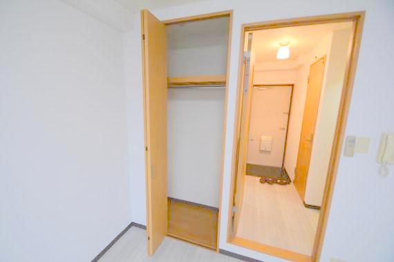 収納　しっかり収納スペースも確保。使いやすいお部屋です。