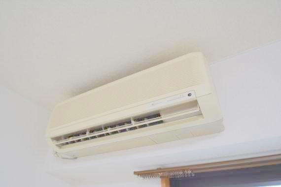 その他設備　エアコンが最初からついているのは、本当に助かりますね。