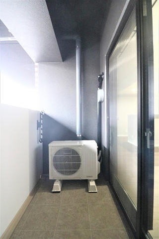 バルコニー　お洗濯物はこちらへどうぞ。