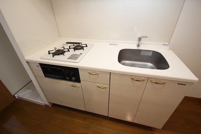 キッチン　同物件別号室のものです。