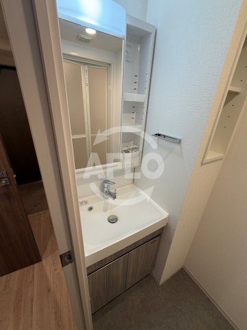 洗面設備　Metrosa谷町六丁目South　独立洗面台