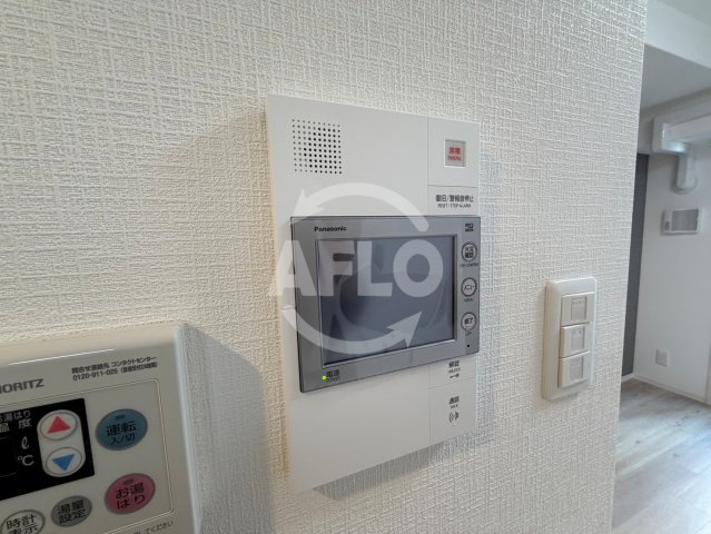 セキュリティ　Metrosa谷町六丁目South　TV付きモニターホン