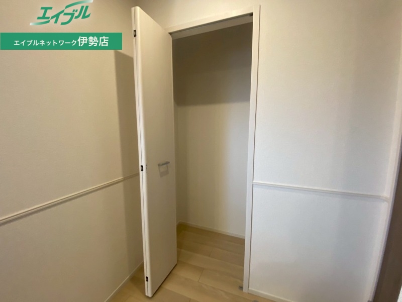 収納　同タイプ部屋写真です。