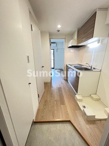 玄関　収納もある玄関です