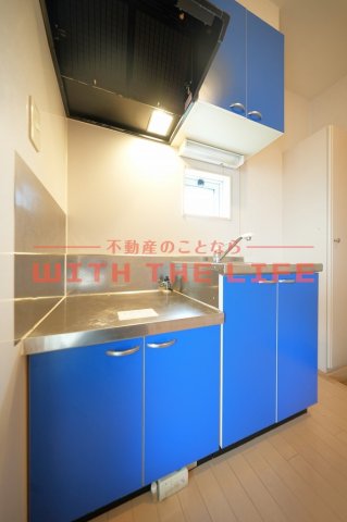 キッチン　コンパクトなキッチンで掃除もラクラク