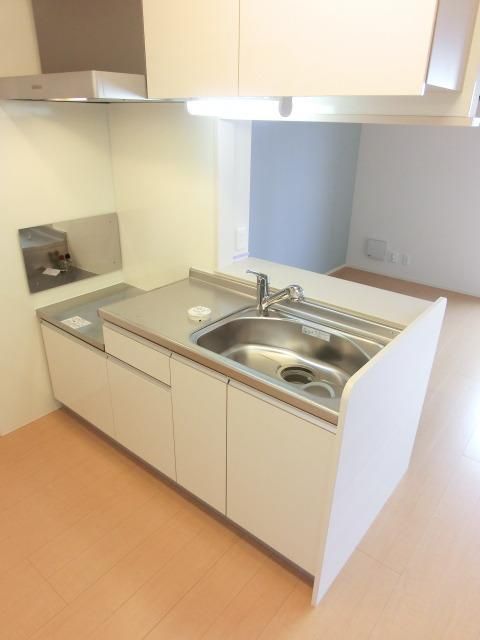 キッチン　２口コンロ設置可