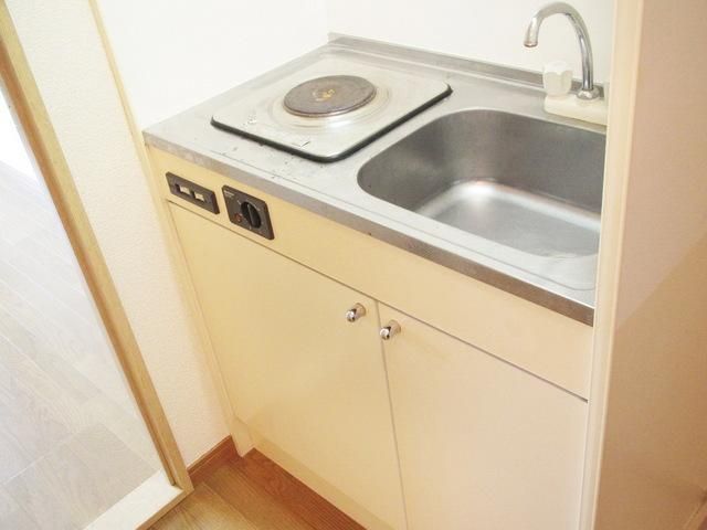キッチン　電気コンロ１口付き★