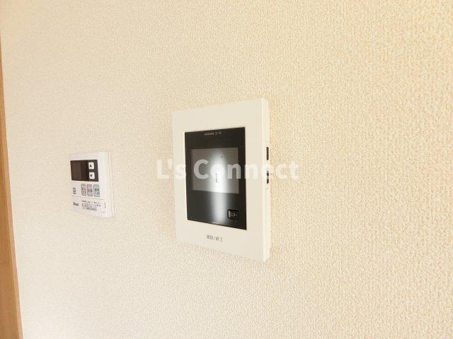 セキュリティ　突然の来客時もＴＶモニターホンでしっかり確認。