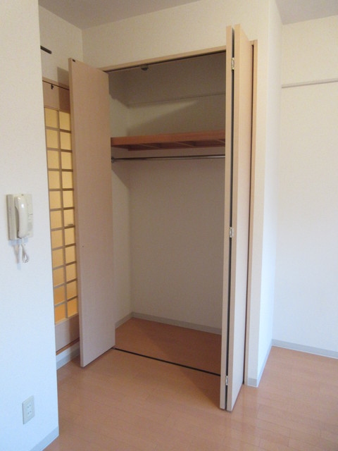 収納　高さのある収納も大容量