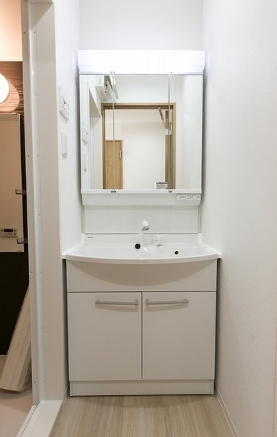 洗面設備　あると便利な独立洗面台