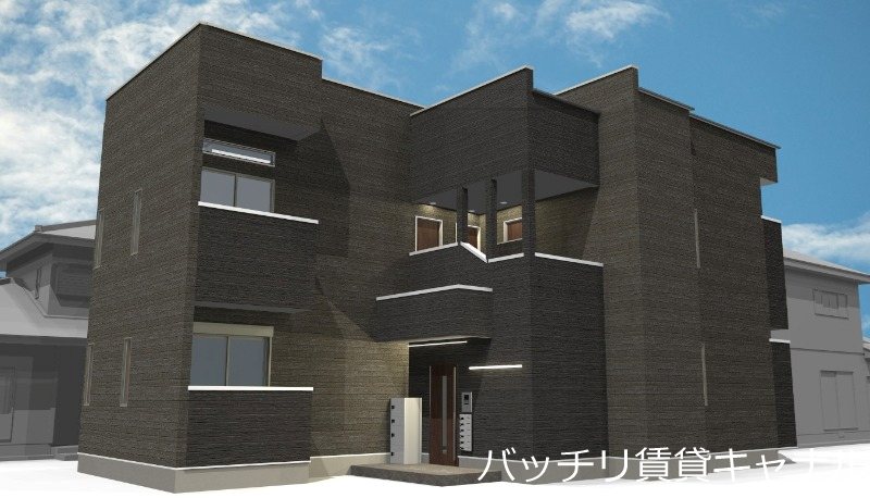 建物外観　新築の為、外観パース使用