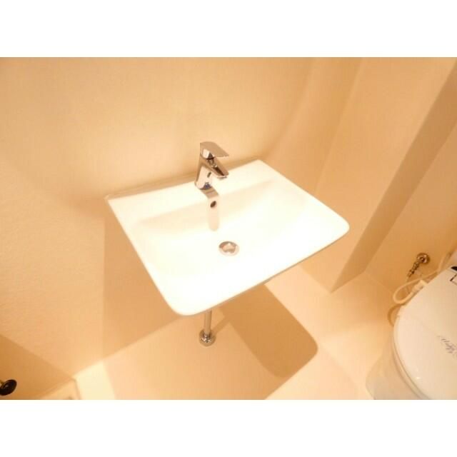 洗面設備　広い洗面スペース