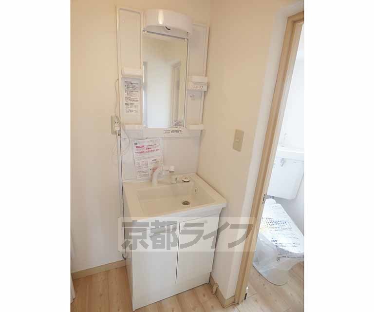 洗面設備　清潔感があります