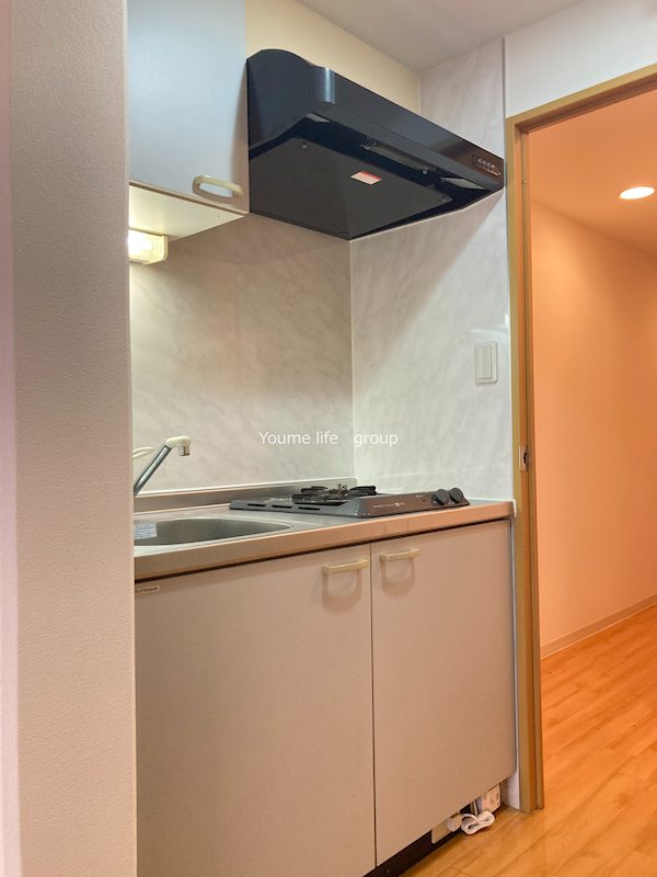 キッチン　２口ガスコンロで嬉しいですね