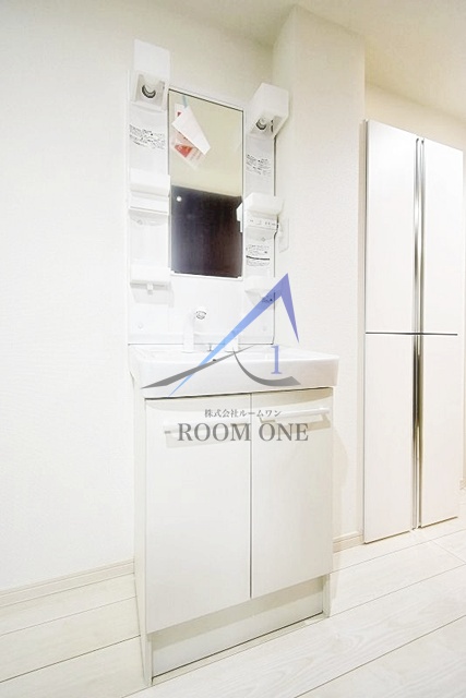 洗面設備　洗面台です。