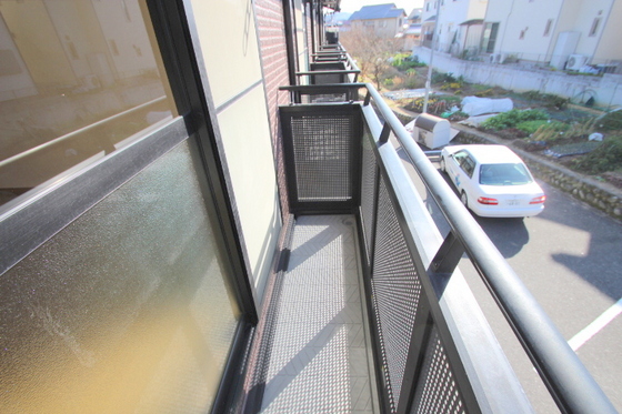 バルコニー　※別号室の写真を使用しております。