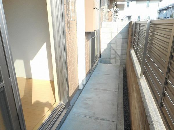 バルコニー　日当たり良好です！