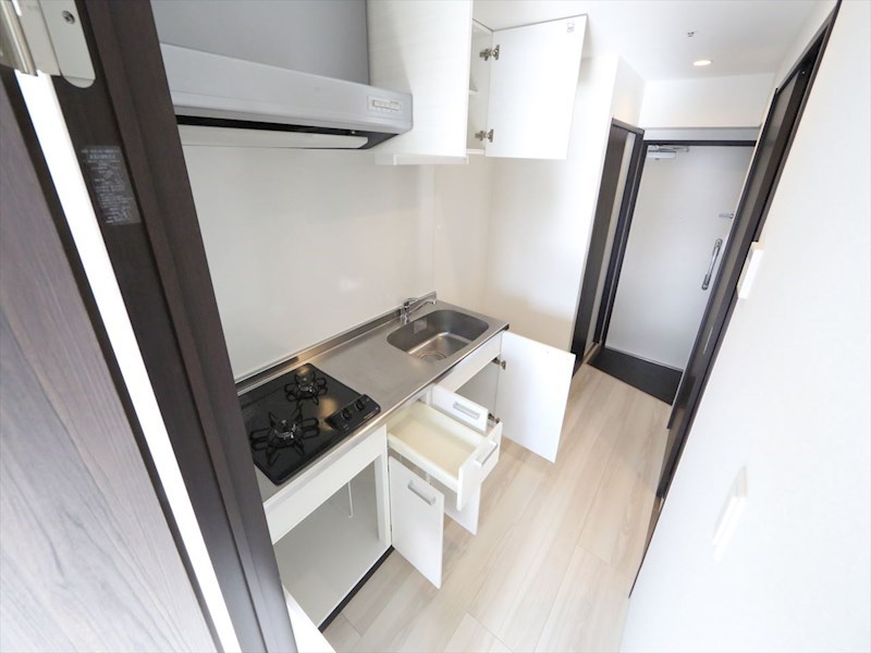 キッチン　システムキッチン（ガス2口コンロ付）