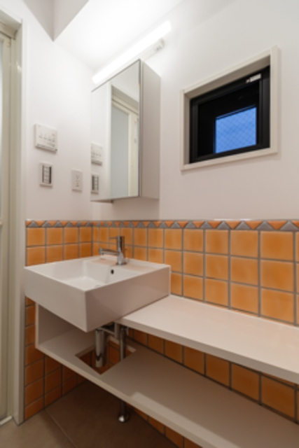 洗面設備　※写真は同タイプ住戸です。