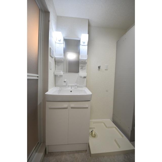 洗面設備　忙しい朝には欠かせない洗面所です♪