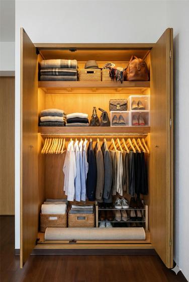 収納　備品は付きません