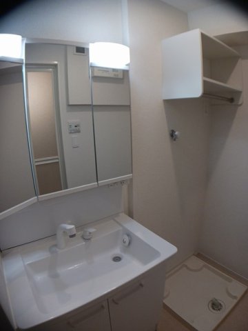 洗面設備　洗面所です