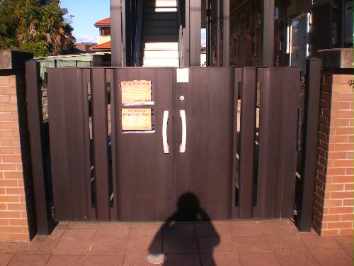 セキュリティ　オートロックゲート付き。