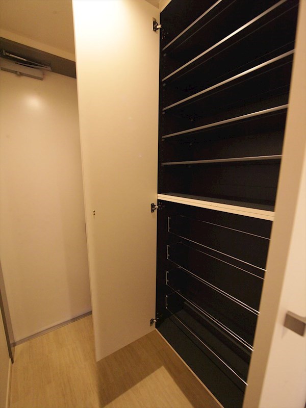 玄関　玄関　シューズボックス付（収納充実してます）　ダブルロック