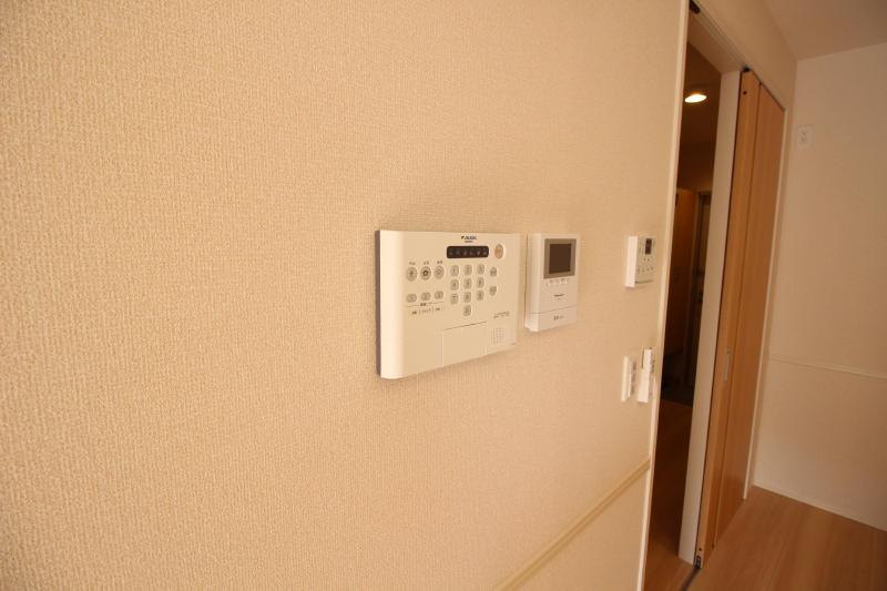 セキュリティ　TVモニターホン付き。ALSOK加入済